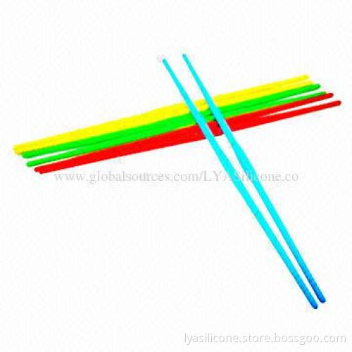 100% Food-grade Silicone Chopsticks, SGS-approved, OEM Design Welcomed